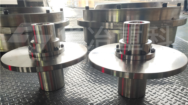 帶制動盤鼓形齒式聯軸器